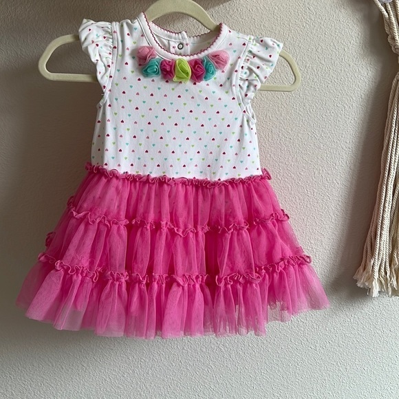 Little Me Other - LITTLE Me Dress Tutu Baby Girls Dress Size 9m Pink